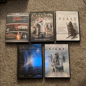 Horror Thriller DVD Collection / 7 Movies on DVD